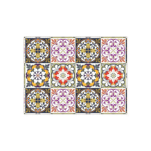 Colorful Geometric Ceramic Photo Tiles - Dipaliz - Wall