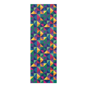 Foam Yoga Mat - Colorful Geometric Non-slip - Dipaliz - 24” x 72” - & Pilates Mats