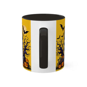 Haunted Castle Mug - Colorful Spooky Sips Year Round - Dipaliz - 11oz / Black - Mugs