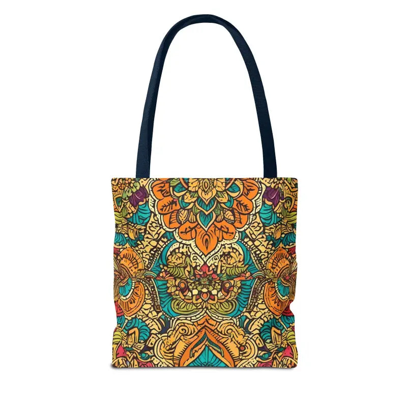 Colorful Indian Pattern Aop Tote Bag - Bags