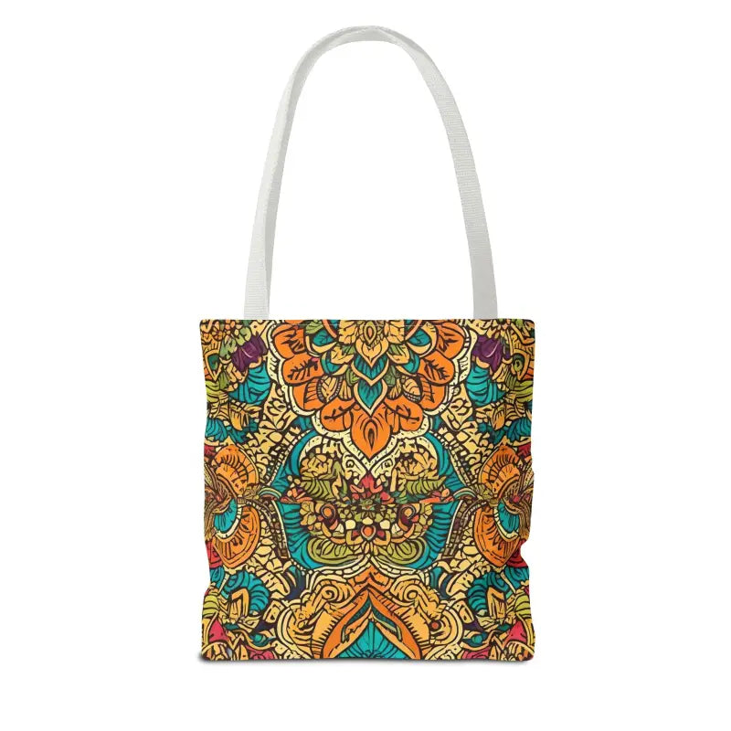 Colorful Indian Pattern Aop Tote Bag - Bags