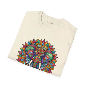 Softstyle t Shirt Colorful Mandal Art Design - Dipaliz - T-shirts