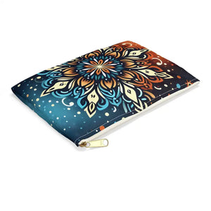 Mandala Accessory Pouch - Vibrant Design - Dipaliz - Cosmetic & Toiletry Bags