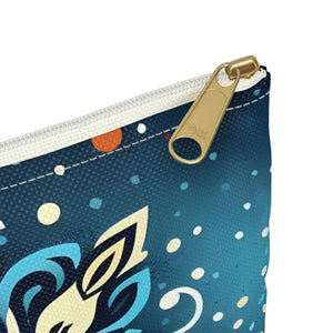 Mandala Accessory Pouch - Vibrant Design - Dipaliz - Cosmetic & Toiletry Bags