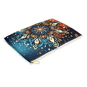 Mandala Accessory Pouch - Vibrant Design - Dipaliz - Cosmetic & Toiletry Bags