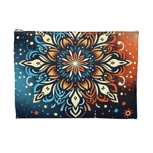 Mandala Accessory Pouch - Vibrant Design - Dipaliz - Cosmetic & Toiletry Bags