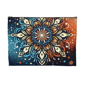 Mandala Accessory Pouch - Vibrant Design - Dipaliz - Cosmetic & Toiletry Bags