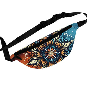 Colorful Mandala Fanny Pack Festival Vibes Style - Dipaliz - one Size - Packs