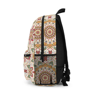 Vibrant Mandala Pattern Backpack - Durable Daily use - Dipaliz - Backpacks