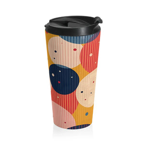 Chic Steel Travel Mug - Stylish Stainless - Dipaliz - Tumblers