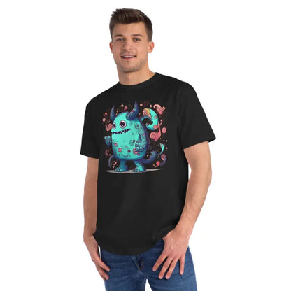 Colorful Monster Organic Tee: Unleash Classic Comfort - T-shirt