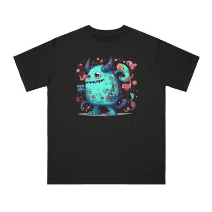 Colorful Monster Organic Tee: Unleash Classic Comfort - T-shirt