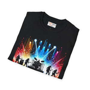 Colorful Music Festival Softstyle Tee - Vibes Unisex - Dipaliz - T-shirt