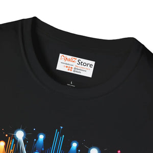 Colorful Music Festival Softstyle Tee - Vibes Unisex - Dipaliz - T-shirt