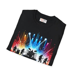 Colorful Music Festival Softstyle Tee - Vibrant Unisex Style - Dipaliz - T-shirts