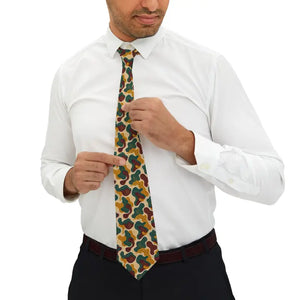 Premium Colorful Patterned Necktie - Bold Statement Style - Dipaliz - one Size - Neckties