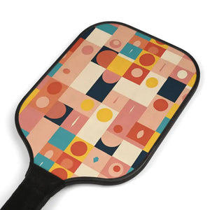 Colorful Pickleball Paddle Set - Vibrant Fun Outdoor Sport - Dipaliz - 7.5’’ × 15.5’’