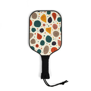 Colorful Pickleball Paddle Set - Wood Soft Handles - Dipaliz