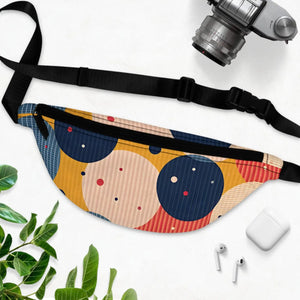 Groovy Vibrant Fanny Pack - Secure Pockets - Dipaliz - Packs