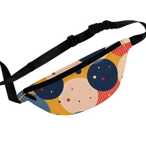 Groovy Vibrant Fanny Pack - Secure Pockets - Dipaliz - Packs