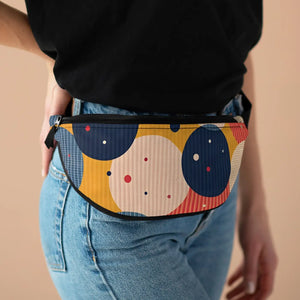 Groovy Vibrant Fanny Pack - Secure Pockets - Dipaliz - Packs