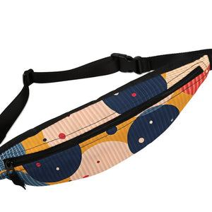 Groovy Vibrant Fanny Pack - Secure Pockets - Dipaliz - Packs