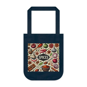 Dipaliz Organic Canvas Tote Bag - Eco Chic Style for Planet Lovers - one Size / Navy - Bags