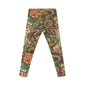 Colorful Spikes Leggings - Silky Smooth Activewear - Dipaliz