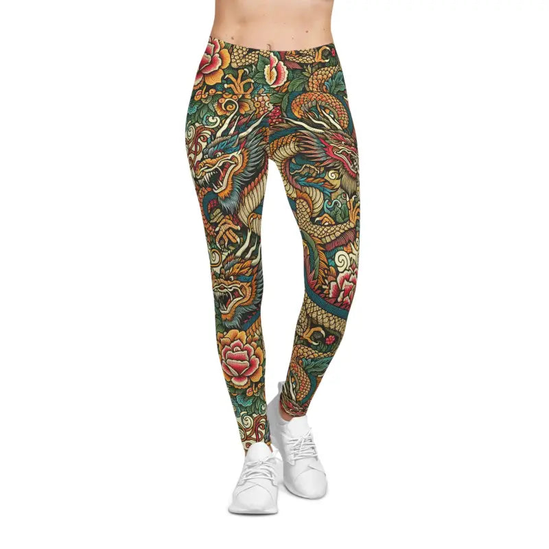 Colorful Spikes Leggings - Ultra Smooth Comfort | Dipaliz - Xs / Seam Thread Color Automatically Matched to Design