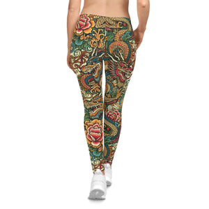 Silky Smooth Colorful Spikes Leggings - Activewear - Dipaliz