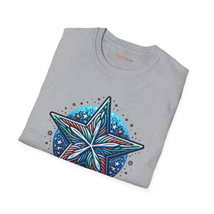 Colorful Star Softstyle t Shirt - Winter Cotton - Dipaliz - T-shirts