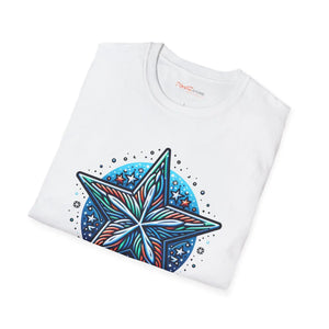 Colorful Star Softstyle t Shirt - Winter Cotton - Dipaliz - T-shirts