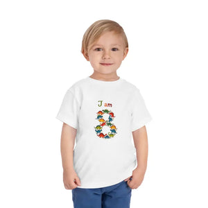 Colorful Toddler Short Sleeve Tee for Active Days - Dipaliz - T-shirts