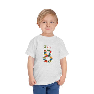 Colorful Toddler Short Sleeve Tee for Active Days - Dipaliz - T-shirts