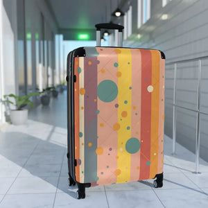 Wanderlust Fashion Suitcase - Colorful Travel Style - Dipaliz - Large / Black - Suitcases