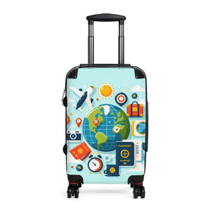 Colorful Travel Suitcase - Bold Style Adventure Ready - Dipaliz - Suitcases