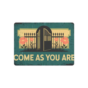 Retro Metal Art Sign - White Aluminum Vintage Decor - Dipaliz - 7’’ x 5’’ (horizontal) / 0.12’’ - Novelty Signs