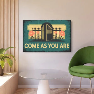 Retro Metal Art Sign - White Aluminum Vintage Decor - Dipaliz - Novelty Signs