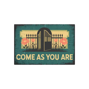 Retro Metal Art Sign - White Aluminum Vintage Decor - Dipaliz - Novelty Signs