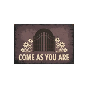 Vintage Metal Art Sign - White Aluminum Composite Decor - Dipaliz - 36″ x 24″ (horizontal) / 0.12’’ - Novelty Signs