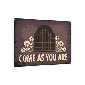 Vintage Metal Art Sign - White Aluminum Composite Decor - Dipaliz - Novelty Signs