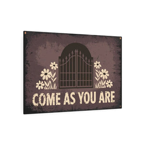 Vintage Metal Art Sign – White Aluminum Composite - Dipaliz - Novelty Signs