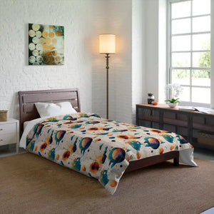 Abstract Planets and Clouds 100% Polyester Comforter - Quilts & Comforters