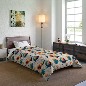Abstract Planets and Clouds 100% Polyester Comforter - Quilts & Comforters