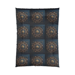 Mandal Geometric Pattern Comforter – Soft Microfiber - Dipaliz - Quilts & Comforters