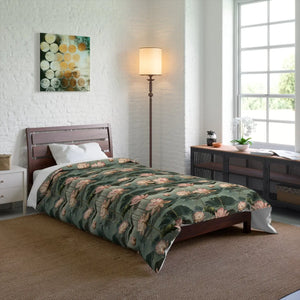 Pink Lotus Flowers Quilt – Lightweight Bedding - Dipaliz - Quilts & Comforters