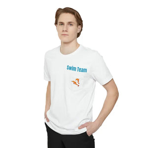 T-shirt - Premium Cotton Pocket Tee Unisex Airlume Soft - Dipaliz White / s