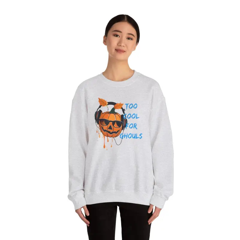 Rock the Jack o Lantern Unisex Heavy Blend Crewneck Sweatshirt