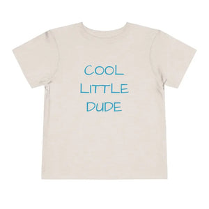 Cool Little Dude Toddler Tee - Soft Short Sleeve Style - Dipaliz - Baby & Clothing