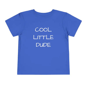 Cool Little Dude Toddler Tee - Soft Short Sleeve Style - Dipaliz - Baby & Clothing